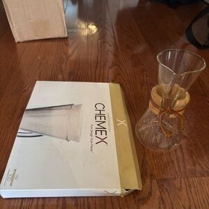 Chemex 3 cup with filters